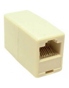 EMENDA RJ 45 TEL 8x8 VIAS FEMEA/FEMEA